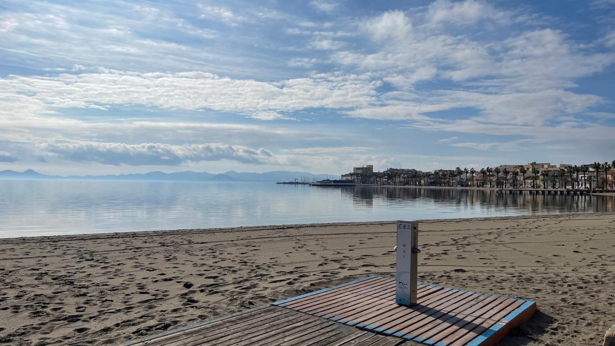 Charming Beachfront Apartment Мурсія Екстер'єр фото