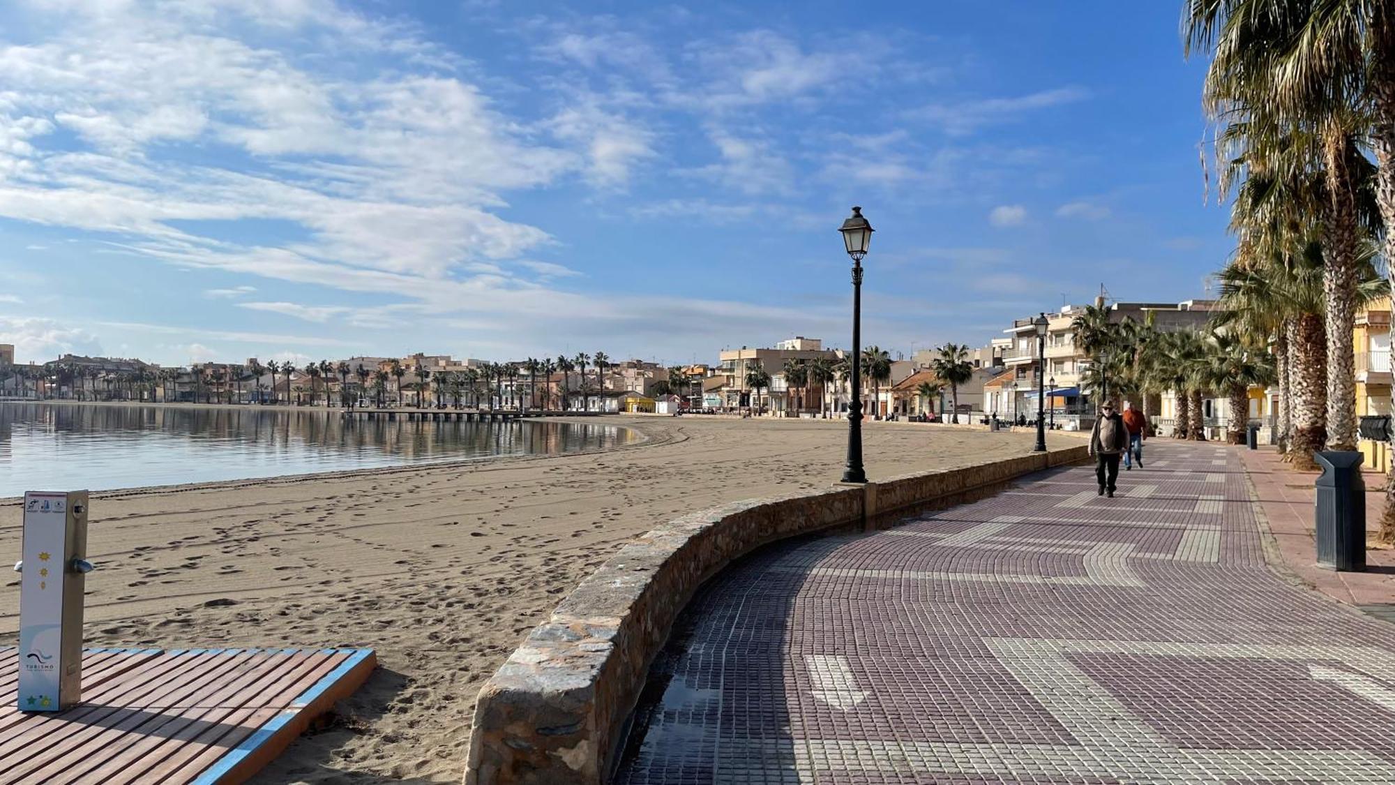 Charming Beachfront Apartment Мурсія Екстер'єр фото